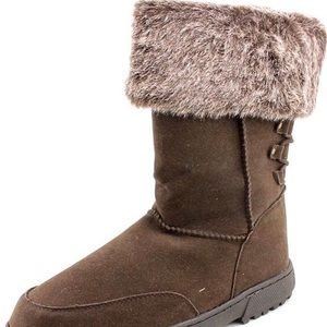 Rampage Astrid Brown Faux Boots